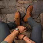 Bota em Camurça - Moc Toe London Castoro RCTO