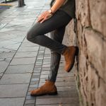 Bota em Camurça - Moc Toe London Castoro RCTO