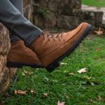 Bota em Camurça - Moc Toe London Castoro RCTO