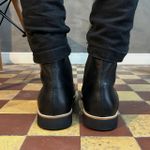 Bota em Couro - Cap Toe Toronto Nero RCTO