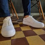 Tênis Casual em Couro - Bronx Bianco RCTO