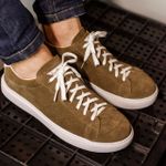 Tênis Casual em Camurça - Sneaker Brooklyn Oliva RCTO