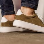 Tênis Casual em Camurça - Sneaker Brooklyn Oliva RCTO