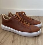 Tênis Casual em Couro - Sneaker Brooklyn Nocciola RCTO