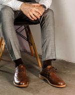 Sapato em Couro - Brogue Baltimore Whisky RCTO