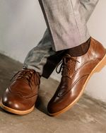 Sapato em Couro - Brogue Baltimore Whisky RCTO