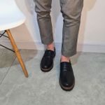 Sapato em Couro - Loafer Melbourne Nero RCTO