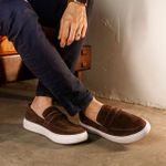 Sapato em Camurça - Loafer San Diego Ganache RCTO