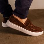 Sapato em Camurça - Loafer San Diego Ganache RCTO