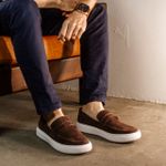 Sapato em Camurça - Loafer San Diego Ganache RCTO