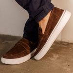 Sapato em Camurça - Loafer San Diego Ganache RCTO