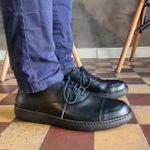 Sneaker em Couro - Oxford Durban Nero RCTO