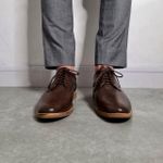 Sapato em Couro - Derby Napoli Whisky RCTO
