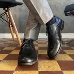 Sapato em Couro - Derby Malibu Classico Nero RCTO