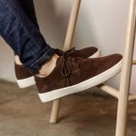Sapato Casual em Camurça - Derby Bali Ganache RCTO