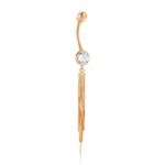 Piercing Ouro 18K Umbigo Zircônia 2400265