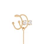 Piercing Ouro 18K Orelha Pressão 2400318