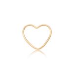Piercing Ouro 18K Orelha Coração 2400317