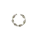 Piercing Prata Orelha Torcido Pressão 2400484