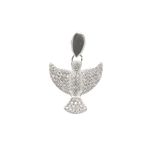 Pingente Prata Espírito Santo Zircônia 516032