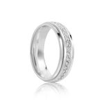 Par Aliança Prata  Reta Semi Anatômica 5,5mm    800428/800351