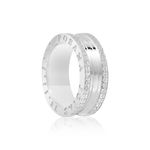 Par Aliança Prata  Reta Gravação Externa  8mm  801874/801875