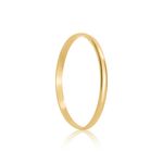 Par Aliança Ouro 18k Abaulada 1,8mm (800095)