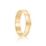 Par Aliança Ouro 18k Reta 4mm Diamante 1pts (801396/1394)