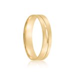 Par Aliança Ouro 18k Reta 4mm Diamante 1,5pts (802040/2041)