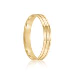 Par Aliança Ouro 18k Reta 3,2mm (801997)