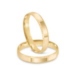 Par Aliança Ouro 18k Reta 3,2mm (801951)