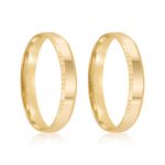 Par Aliança Ouro 18k Reta 3,2mm (801951)