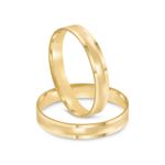 Par Aliança Ouro 18k Côncava 3,2mm (801988)