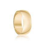 Par Aliança Ouro 18k Abaulada 7mm (801329)
