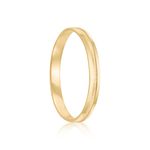 Par Aliança Ouro 18k Abaulada 2,7mm (801978)