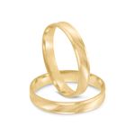 Par Aliança Ouro 18k Côncava 2,3mm (801933)