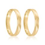 Par Aliança Ouro 18k Côncava 2,3mm (801933)