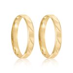 Par Aliança Ouro 18k Reta 3,2mm ( 801991)