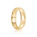 Par Aliança Ouro 18k Abaulada 5,7mm Diamante 2pts (801831/1830)