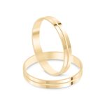 Par Aliança Ouro 18k Reta 2,8mm (801868)