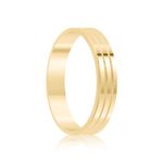 Par Aliança Ouro 18k Reta 2,5mm (800062)