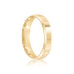 Par Aliança Ouro 18k Reta 4mm (800058)