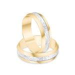 Par Aliança Ouro 18k Abaulada 5,7mm (801840)