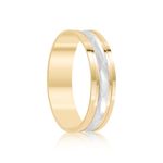 Par Aliança Ouro 18k Reta 5mm (801199)
