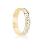 Par Aliança Ouro 18k Reta 4mm (801368)