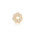 Piercing Ouro 18K Orelha Zircônia 2400386