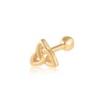 Piercing Ouro 18K Orelha Símbolo Trindade 2400391