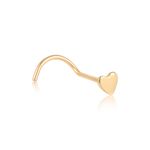 Piercing Ouro 18K Nariz Coração 2400185