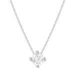 Gargantilha Ouro 18k Ponto de Luz Diamante 20 Pontos Coleção RV 514574/201486OB