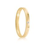 Aliança Ouro 18k Individual
